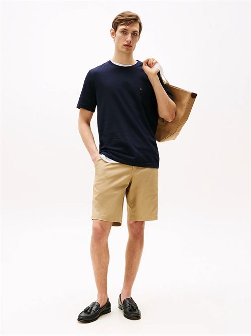 t-shirt uomo blu TOMMY HILFIGER | MW0MW37267DW5